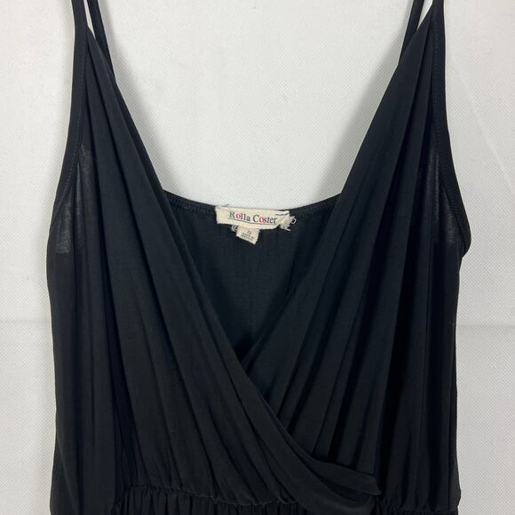 Rolla Coster Women's Sleeveless Black Jumpsuit Size Small - Picture 3 of 11